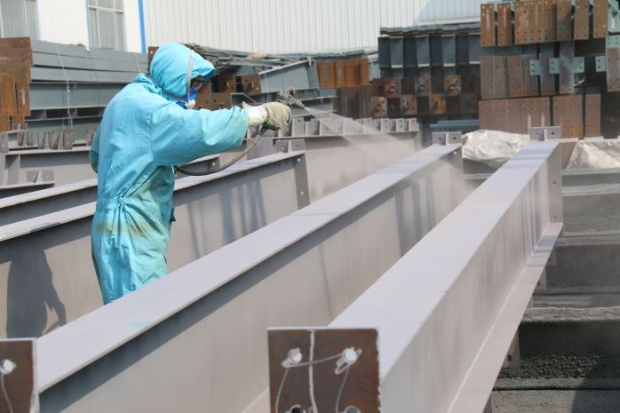 鋼結(jié)構(gòu)建筑搭起來就OK？防火涂料可不能忘